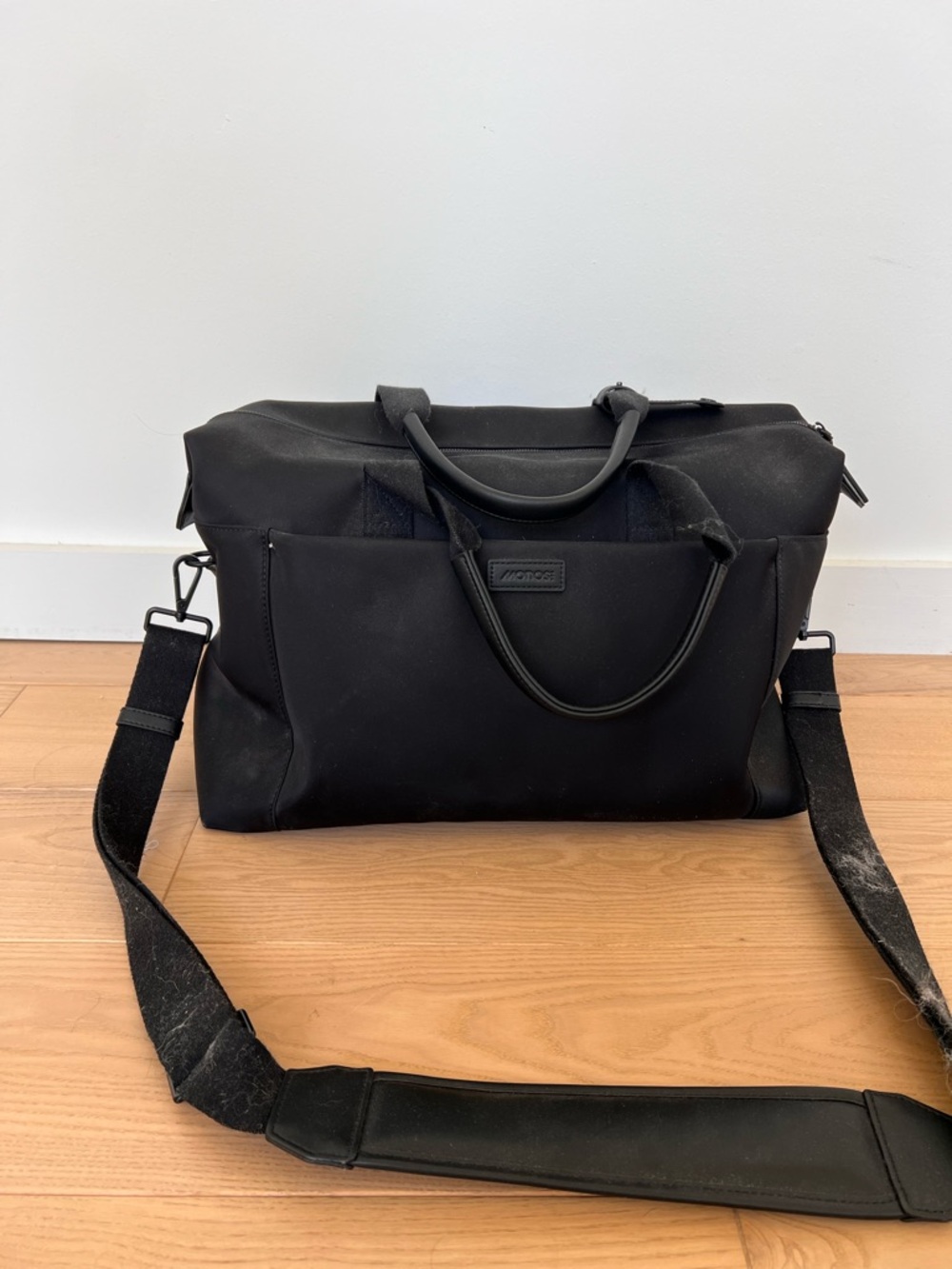 Black AER Nylon Briefcase - Sleek Laptop Bag